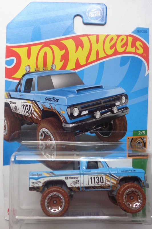 Hot Wheels 2023 #161/250 '70 Dodge Power Wagon, blue