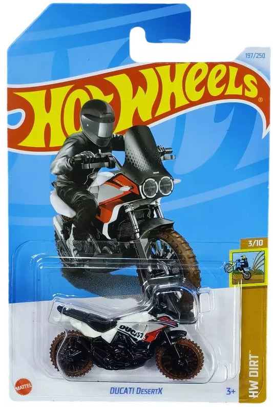 Hot Wheels 2024 #197/250 Ducati DesertX, white