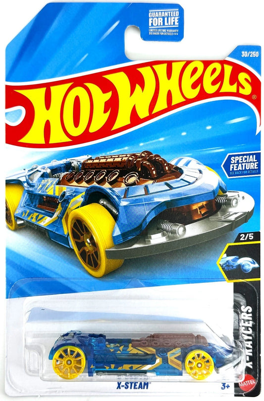 Hot Wheels 2026 #030/250 X-Steam, blue