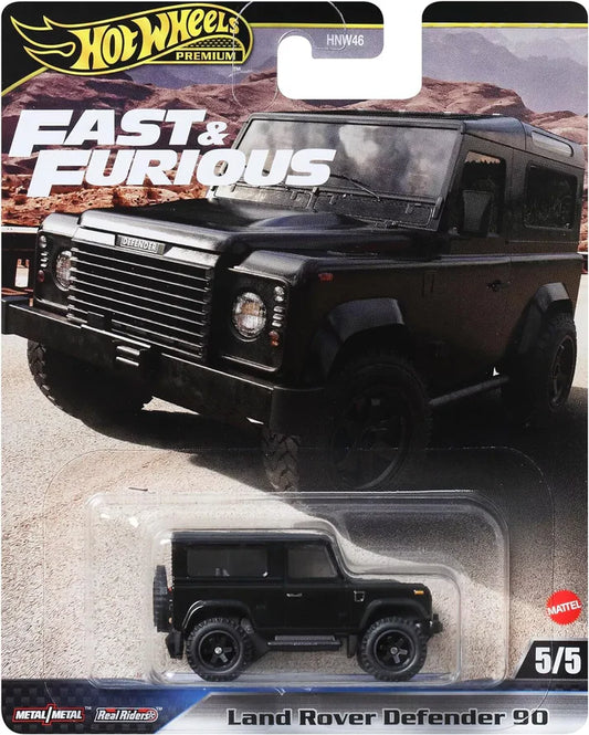 Hot Wheels Premium 2024 Fast & Furious 5/5 Land Rover Defender 90
