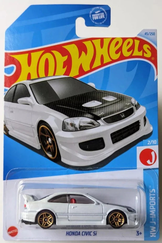 Hot Wheels 2024 #045/250 Honda Civic Si, white