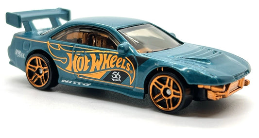 Hot Wheels 2024 56th Anniversary, Nissan Silvia (S14) Drift, NEW/LOOSE