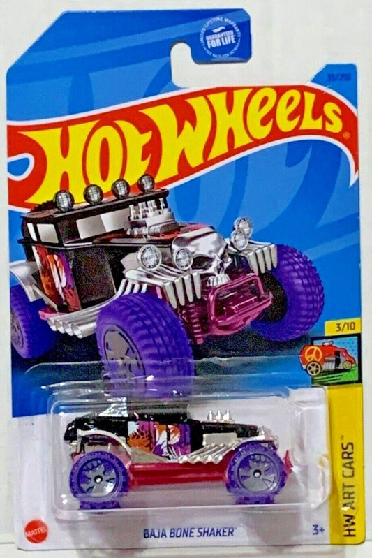 Hot Wheels 2023 #035/250 Baja Bone Shaker, black