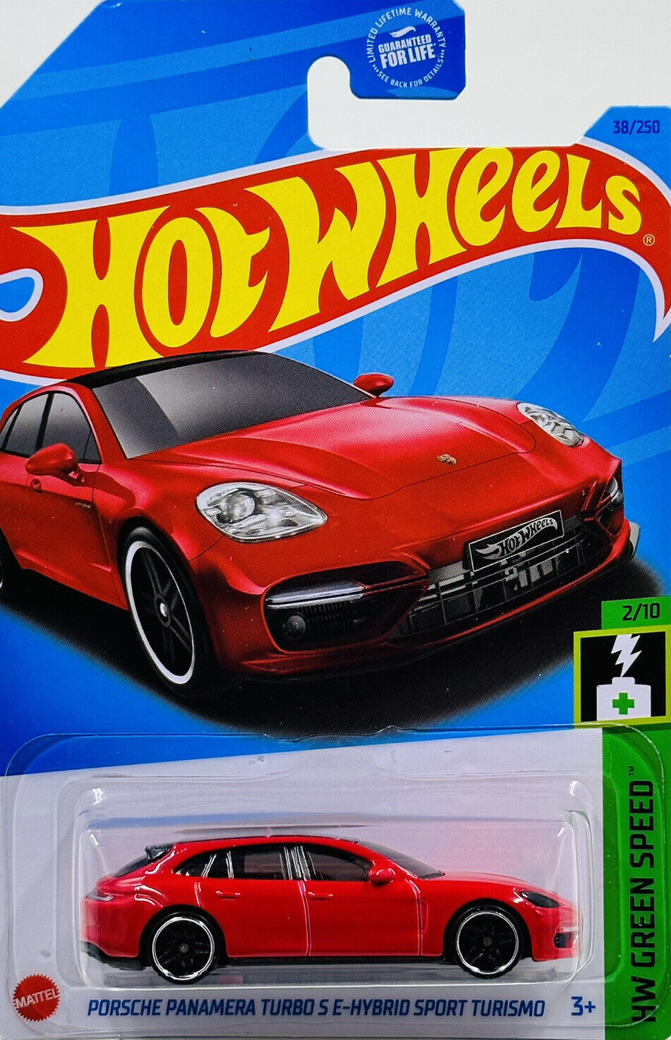 Hot Wheels 2023 #038/250 Porsche Panamera Turbo S E-Hybrid Sport Turismo, red