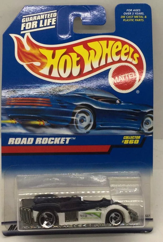 Hot Wheels 1995 #860 Road Rocket, black