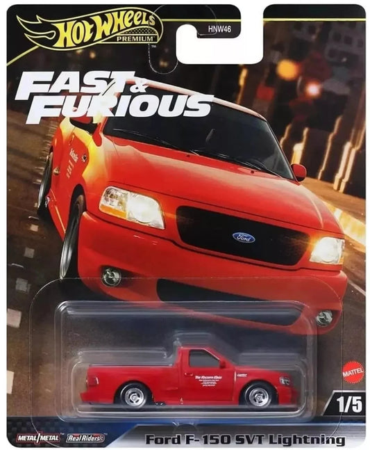 Hot Wheels Premium 2024 Fast & Furious 1/5 Ford F-150 SVT Lightning