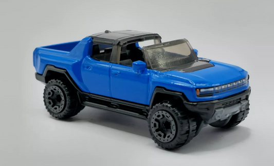 Hot Wheels 2024 #062/250 GMC Hummer EV, NEW/LOOSE, blue