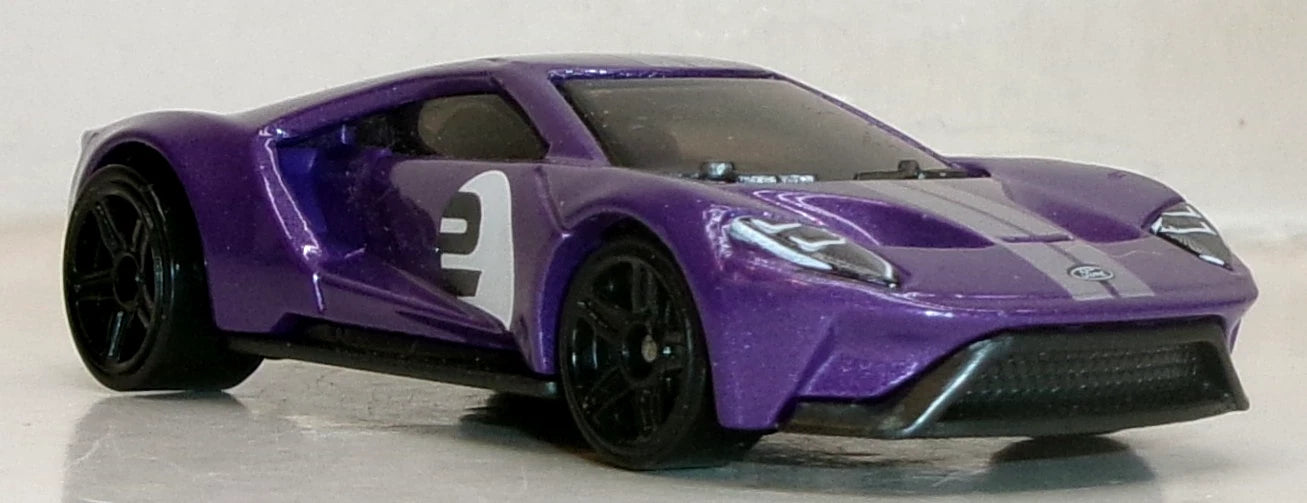 Hot Wheels 2025 Multipack Exclusive, '17 Ford GT, NEW/LOOSE, purple