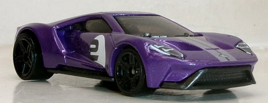 Hot Wheels 2025 Multipack Exclusive, '17 Ford GT, NEW/LOOSE, purple