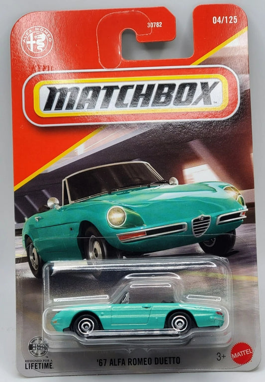 Matchbox 2026 #004/125 Alfa Romeo Duetto, mint