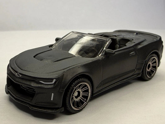 Matchbox 2026 #059/125, 2024 Chevrolet Camaro ZL1 Convertible, NEW/LOOSE, matte black