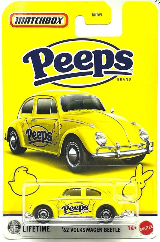 Matchbox 2026, Peeps Volkswagen Beetle, yellow