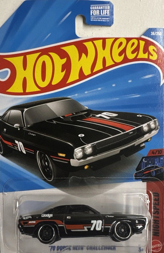 Hot Wheels 2026 #036/250 '70 Dodge Hemi Challenger, black