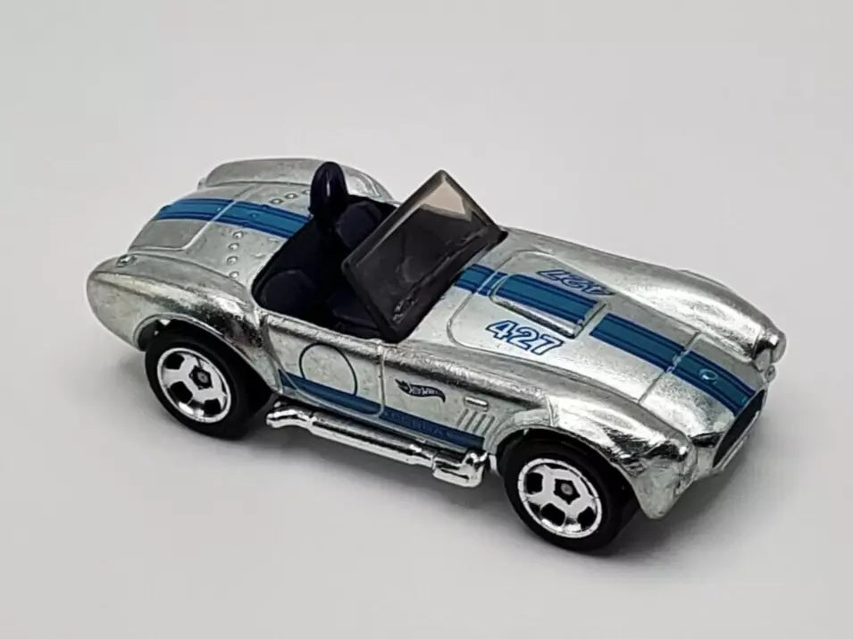 Hot Wheels 2024 #181/250 2020 Shelby Cobra 427 S/C, NEW/LOOSE, silver