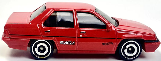 Hot Wheels 2024 #041/250 Proton Saga, NEW/LOOSE, red