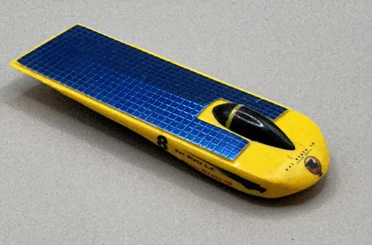 Hot Wheels 1998 First Editions #23/40 Solar Eagle III, NEW/LOOSE, yellow