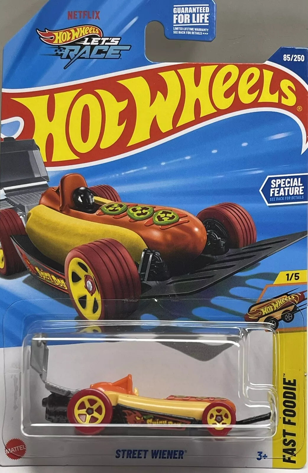 Hot Wheels 2025 #085/250 Street Wiener, black