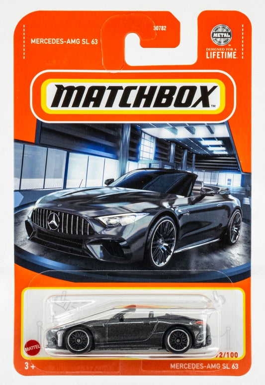 Matchbox 2024 #072/100 Mercedes AMG SL 63, obsidian metallic black