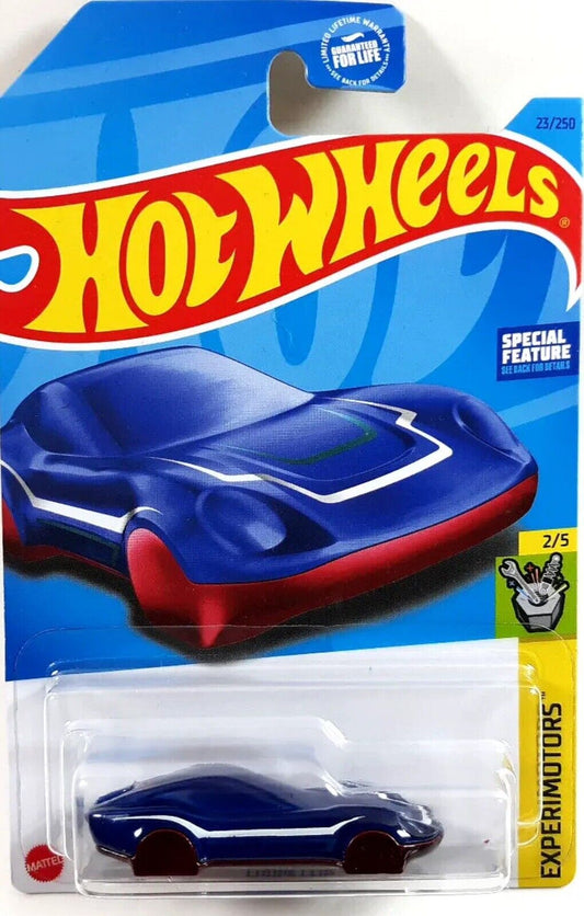 Hot Wheels 2023 #023/250 Coupe Clip, anodized blue indigo