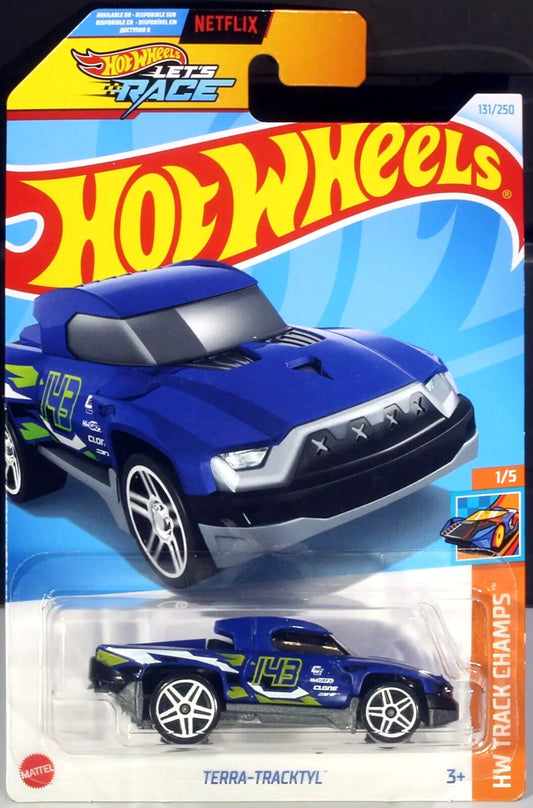 Hot Wheels 2024 #131/250 Terra-tracktyl, blue