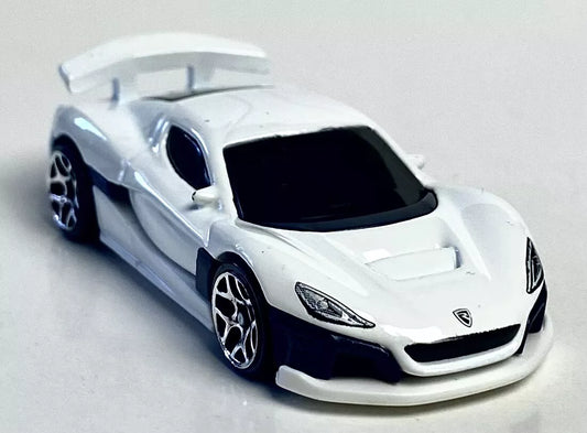 Hot Wheels 2023 #070/250 Rimac Nevera, NEW/LOOSE, white