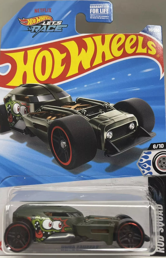 Hot Wheels 2025 #070/250 HW50 Concept, olive drab