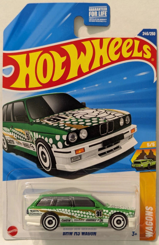 Hot Wheels 2025 #245/250 BMW M3 Wagon, green