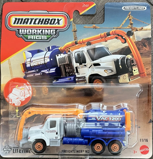 Matchbox 2025 Working Rigs 11/16, Freightliner M2 106