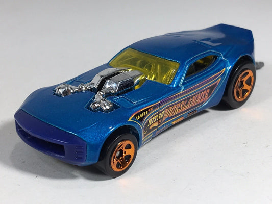 Hot Wheels 2011 #123/244, Nitro Doorslammer, NEW/LOOSE, blue