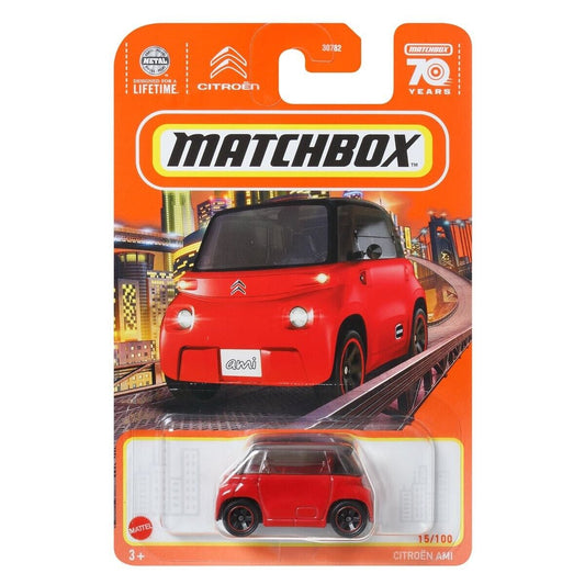 Matchbox 2023 #015/100 Citroen Ami, red