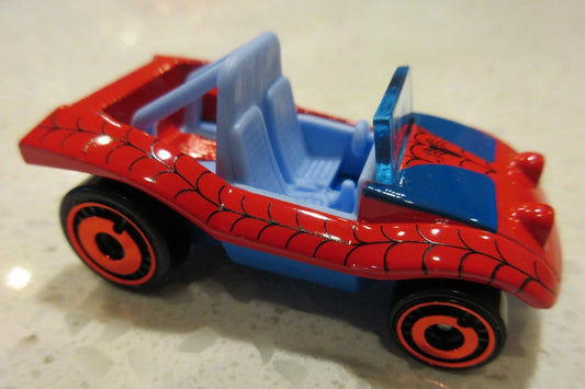 Hot Wheels 2026 #195/250, Spider-Mobile, NEW/LOOSE, red