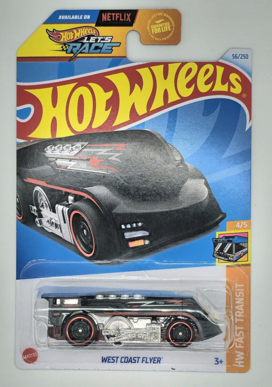 Hot Wheels 2024 #056/250 West Coast Flyer, black