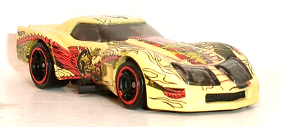 Hot Wheels 2023 #065/250 '76 Greenwood Corvette, NEW/LOOSE, metallic beige