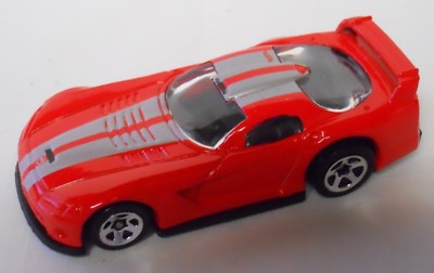 Hot Wheels 2001 #023 Dodge Viper GTS-R, NEW/LOOSE, enamel red