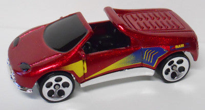 Hot Wheels 1998 #862, Pontiac Salsa, NEW/LOOSE, metalflake dark red