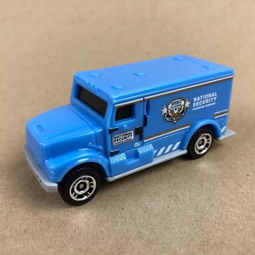 Matchbox International Armored Car, NEW/LOOSE, light blue