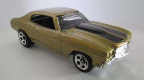 Hot Wheels 2000 #107 1970 Chevelle SS, gold
