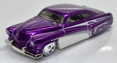Hot Wheels 2025 #046/250 Hirohata Merc, SUPER TREASURE HUNT, NEW/LOOSE, spectraflame purple