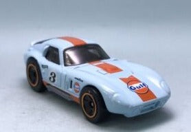 Hot Wheels 2024 #122/250 Shelby Cobra "Daytona" Coupe, NEW/LOOSE, Gulf racing blue