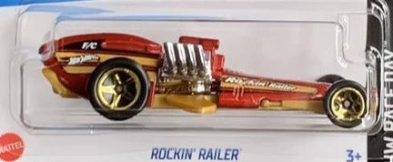 Hot Wheels 2024 #075/250 Rockin' Railer, NEW/LOOSE, red