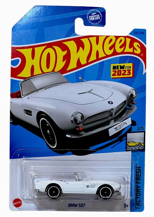 Hot Wheels 2023 #120/250 BMW 507, white