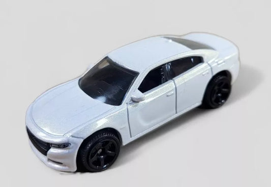 Matchbox 2024 #081/100 '18 Dodge Charger, NEW/LOOSE, white