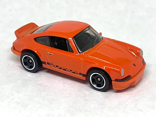 Hot Wheels 2023 #125/250 Porsche 911 Carrera RS 2.7, NEW/LOOSE, orange