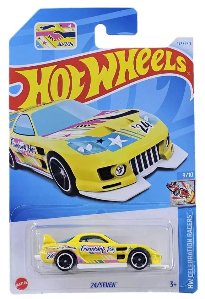 Hot Wheels 2024 #173/250 24/seven, yellow