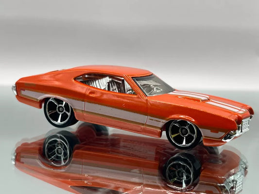 Hot Wheels 2022 #250/250 '72 Ford Gran Tornino Sport, NEW/LOOSE, orange