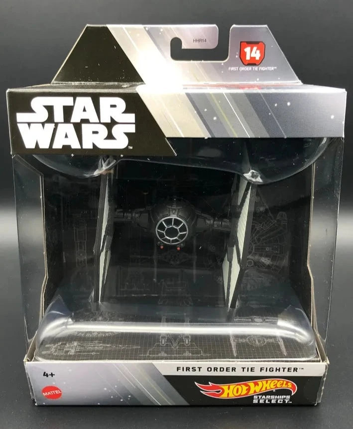Hot Wheels Star Wars Starships Select #14 First Order TIE Fighter