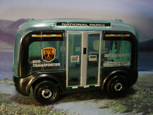 Matchbox 2024 Multi Pack Exclusive Self Driving Bus, national parks green