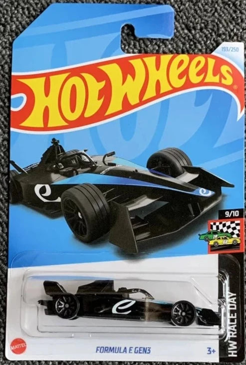 Hot Wheels 2024 #193/250 Formula E Gen3, black