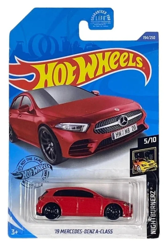 Hot Wheels 2020 #194/250 '19 Mercedes-Benz A-Class, glossy red