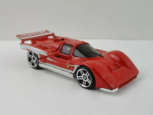 Hot Wheels 2009 #095/190 Ferrari 512M, PREOWNED/LOOSE, red